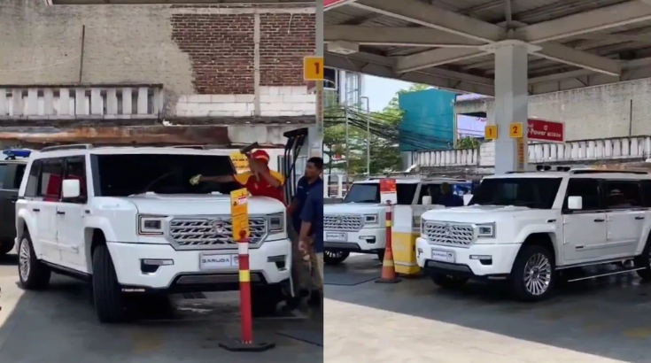Heboh! Mobil Maung Garuda Prabowo Isi BBM di SPBU Shell, Ini Klarifikasi Istana