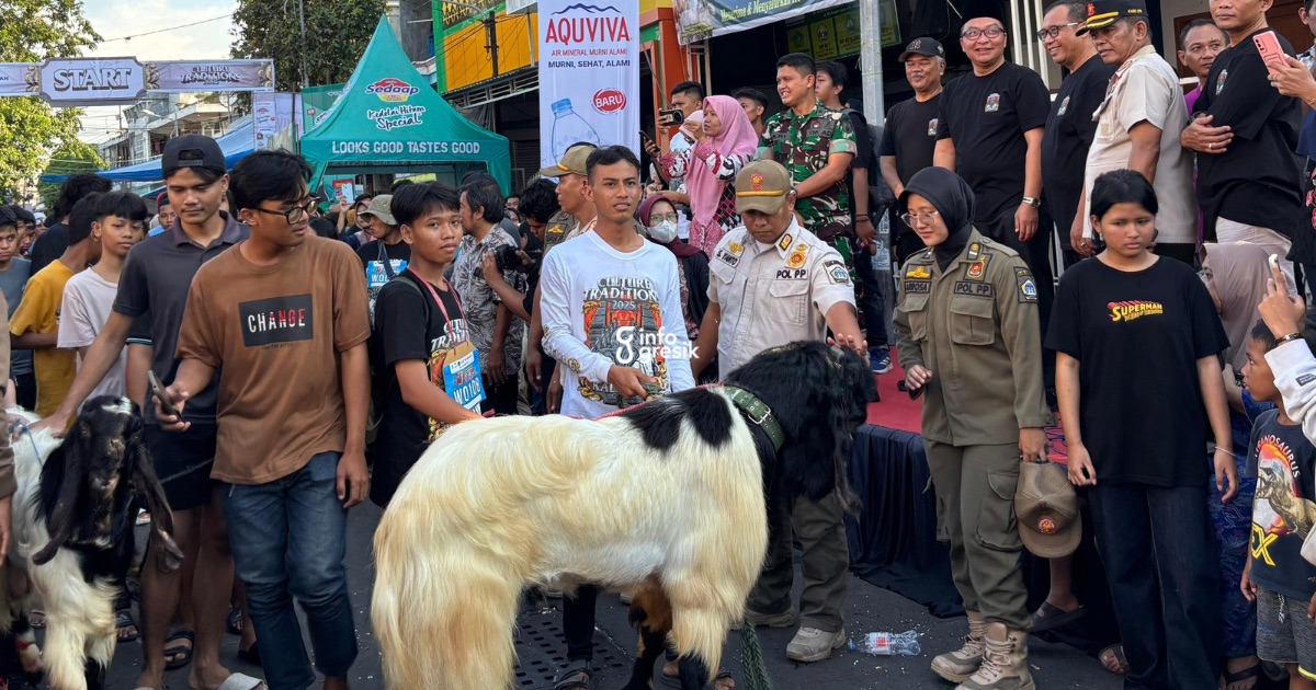 Qurban Runner di Gresik Jadi Ajang Promosi Peternak dan Kurangi Pengangguran